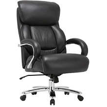 Кресло для руководителя BRABIX "Premium Blocks Pride HD-100", натуральная кожа, металл, черный