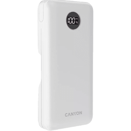 Внешний аккумулятор CANYON "PB-2002", 20000mAh, белый - 2