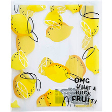 Обложка для тетрадей "Fruits", А5, белый, желтый