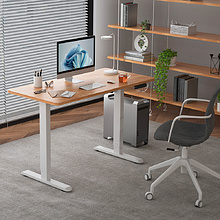 Каркас стола с электроприводом двухмоторный AOKE, Well Desk Prime, белый (AK2YJRT-TYDB2-M80-WT)