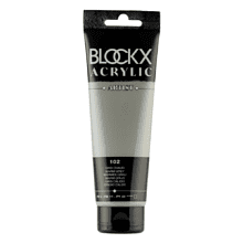 Краски акриловые "Blockx", 102 теплый серый, 120 мл