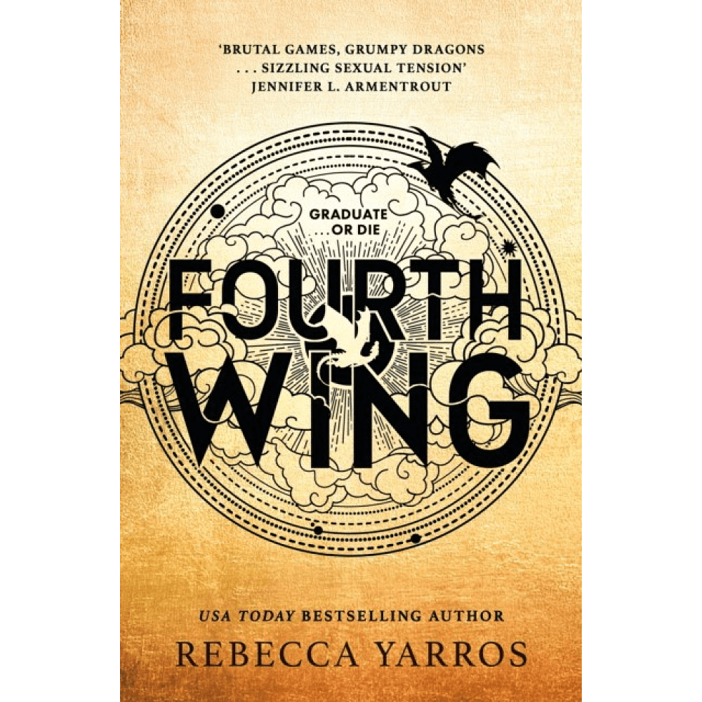 Книга на английском языке "Fourth wing", Rebecca Yarros