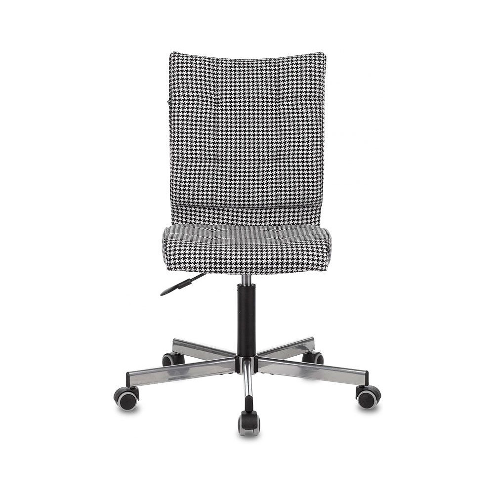 Кресло для персонала "Бюрократ СH-330M/LT", ткань, металл, черный, белый - 2