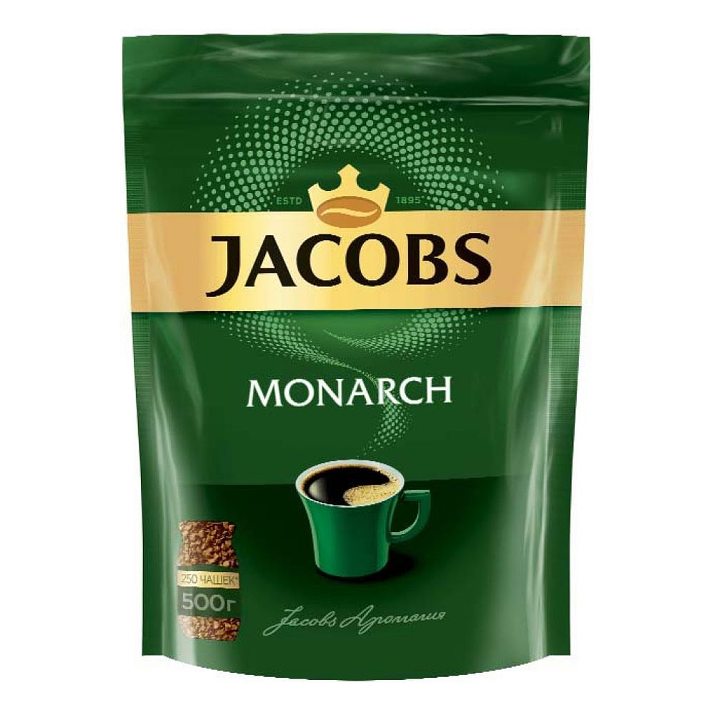 Кофе "Jacobs Monarch", растворимый, 500 г