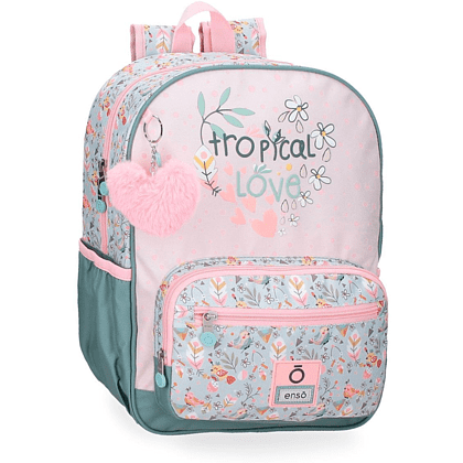 Рюкзак школьный "Tropical Love", розовый