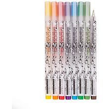 Набор гелевых ручек "Uni Write. Colors", 8 штук