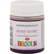 Краска акриловая по шелку перламутровая 