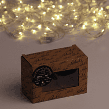 Гирлянда электрическая LED "Нить", 9 м, тепло-белый