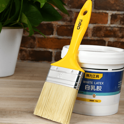 Кисть малярная Deli YS EDL509155, плоская 3"-75 мм, смешанная щетина - 2