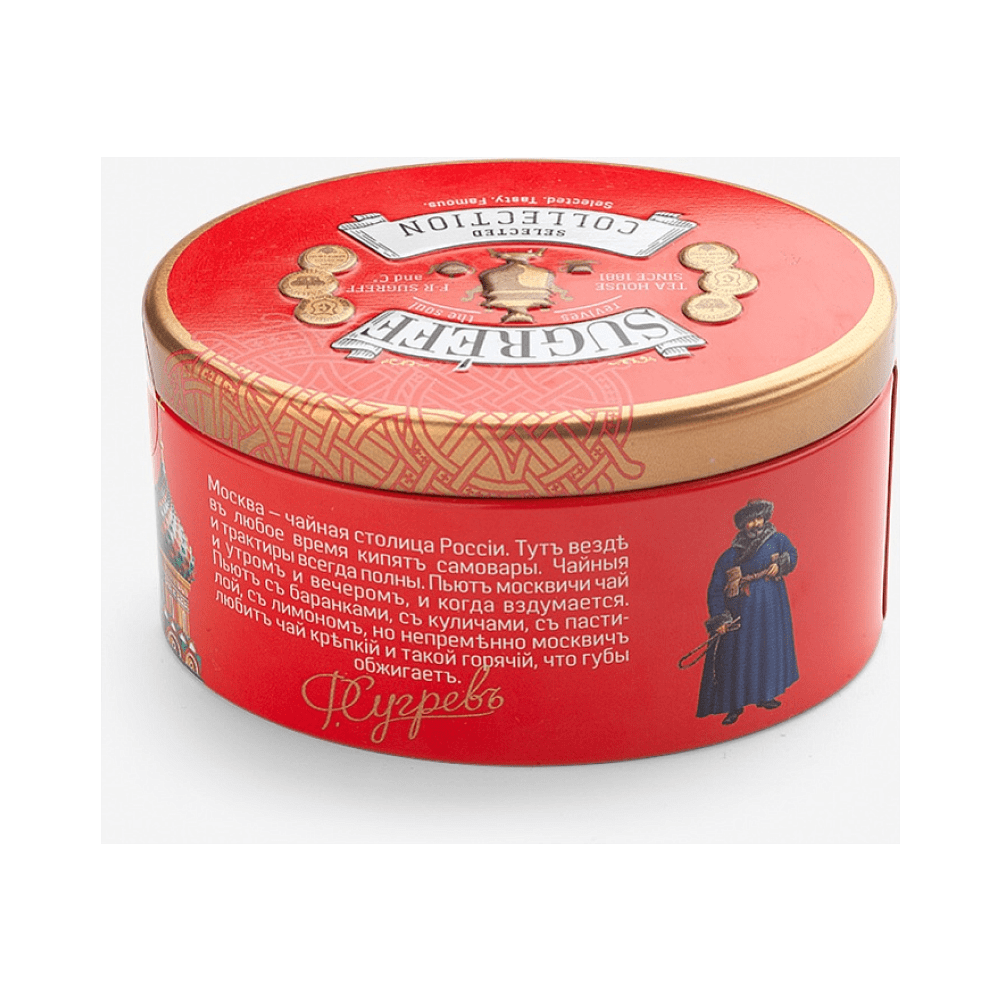 Чай "По-московски" 40 г + карамель леденцовая со вкусом малины 50 г - 3