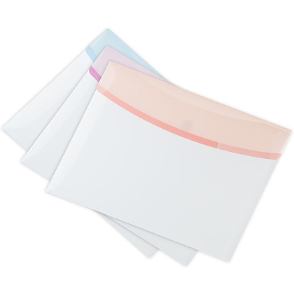 Папка-конверт на липучке "Color Dream", А4, ассорти