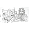 Раскраска на английском языке языке "A Coloring Book. The Epic World of Tolkien" - 6