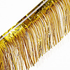 Гирлянда "Дождик", 2 м, ПВХ, с липкой лентой, золотой - 4