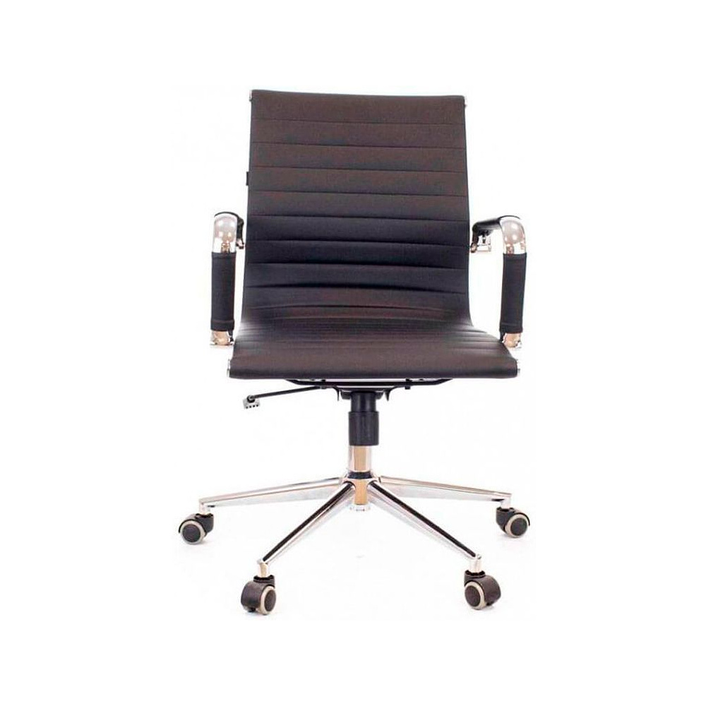 Кресло для руководителя EVERPROF "Leo", экокожа, металл, черный - 2
