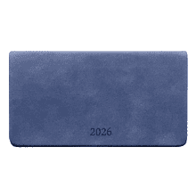 Еженедельник датированный "Soft" на 2026 год, А6, 128 страниц, синий