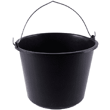 Ведро строительное круглое, 20 л, пластик