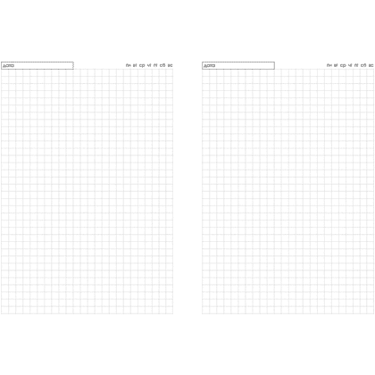Ежедневник недатированный "Creator. Blossoms", A5, 128 листов, бордовый - 2