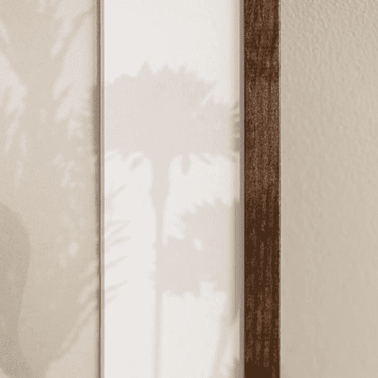 Фоторамка "111-148", 30х40 см, дерево со стеклом, коричневый - 2