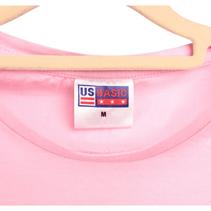 Набор сувенирный «Футболка «Пяшчотна да сябе», M, розовый +открытка-стикер 3D» - 5