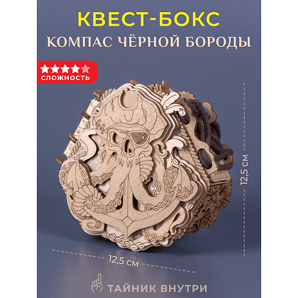 Головоломка логическая "Blackbeard’s Compass" - 2