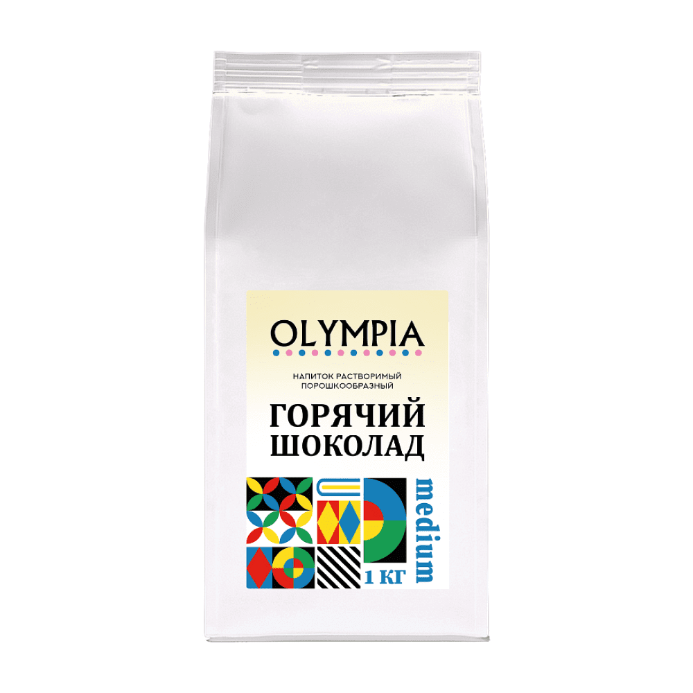 Шоколад горячий растворимый "Olympia Medium", 1000 гр