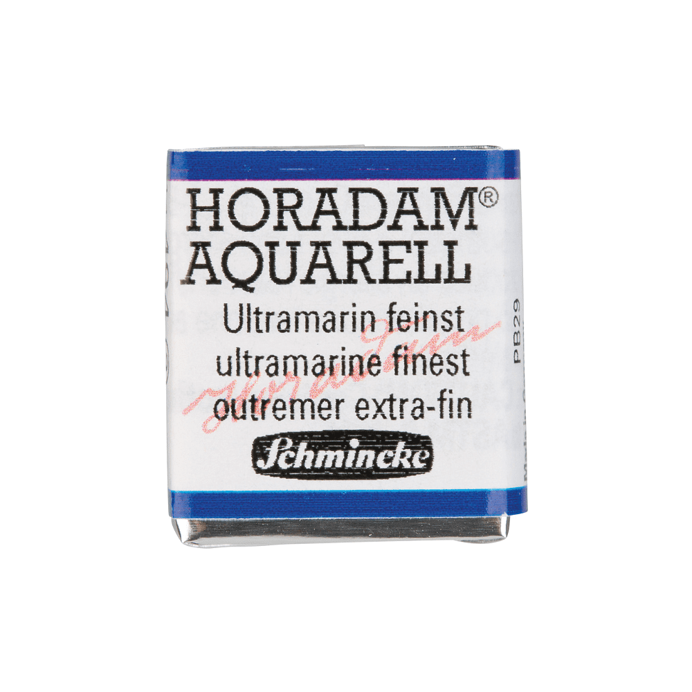 Краски акварельные "Schmincke Horadam", 494 ультрамарин, полукювета