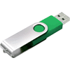 USB Flash 2.0 16 Gb VDF-008, пластик, метал, зеленый   - 2