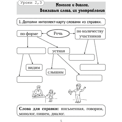 Русский язык. 2 класс. Рабочая тетрадь (обучение через игру), Битно Г. М., Добрянская О. В., Аверсэв - 3