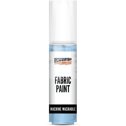 Краски для текстиля "Pentart Fabric paint", светло-голубой, банка