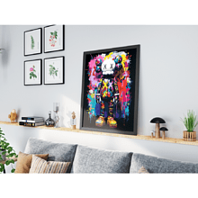 Набор для творчества "Kaws Color Pop", 40х50 см, красками по номерам