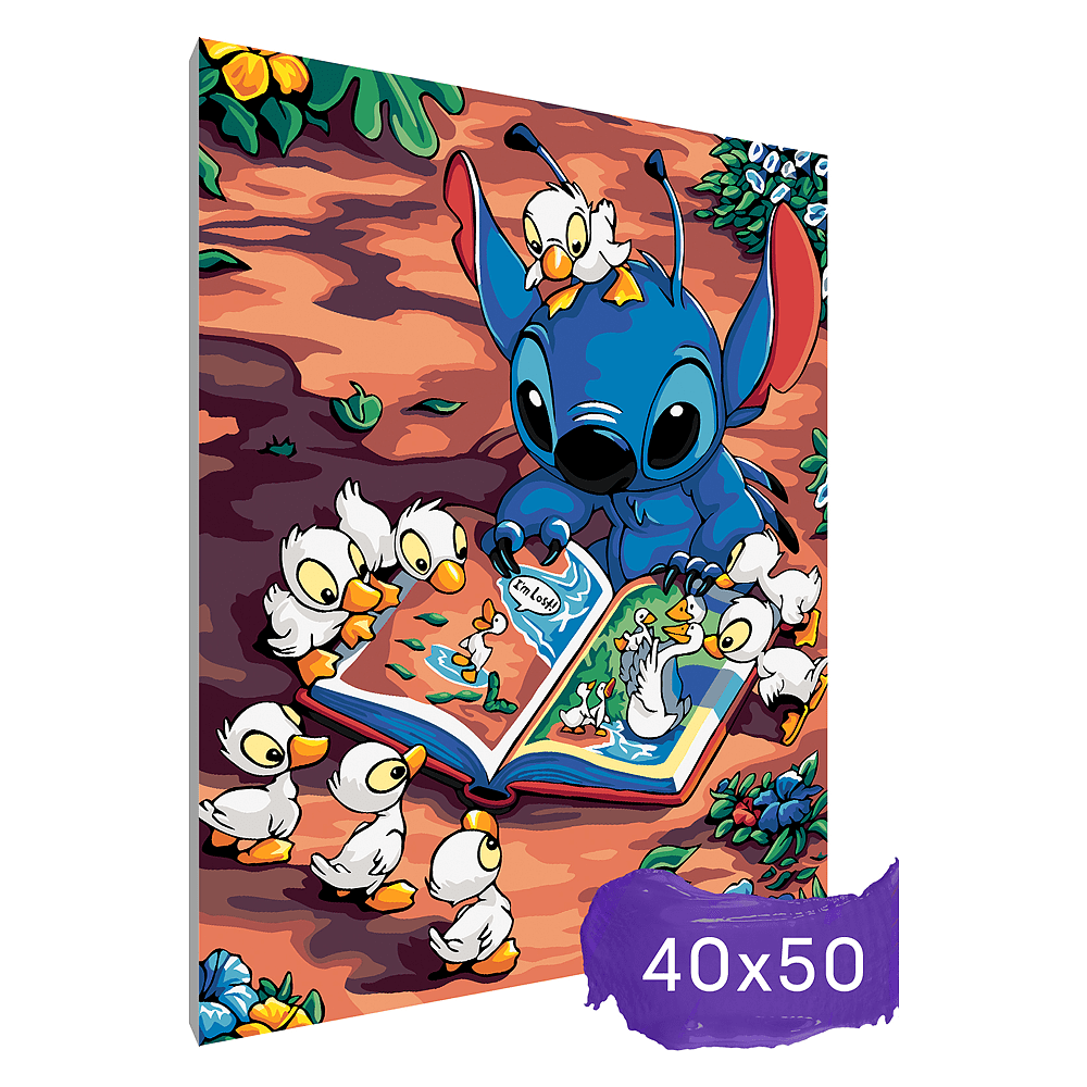 Картина по номерам "Стич" - 2 Картина по номерам "Стич" - 2