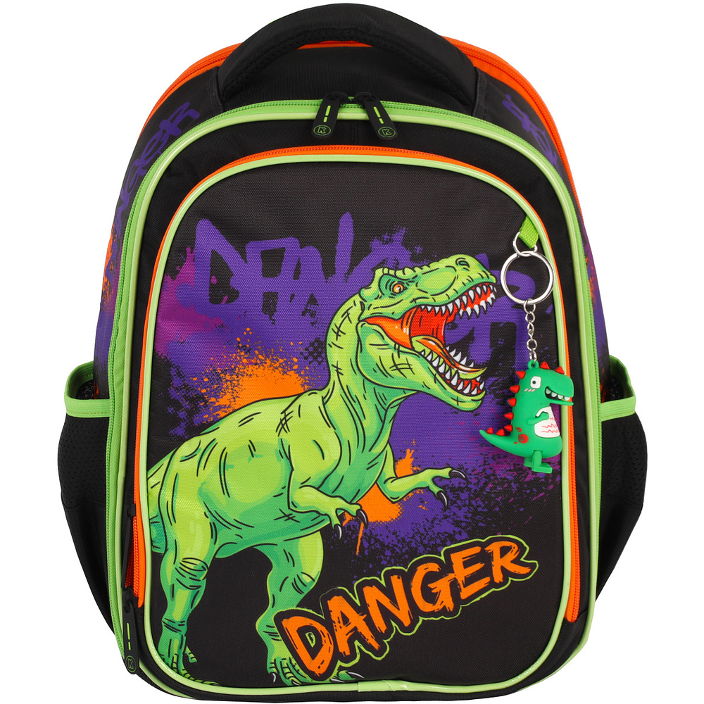 Рюкзак школьный "Comfort Light. Danger Dino", разноцветный