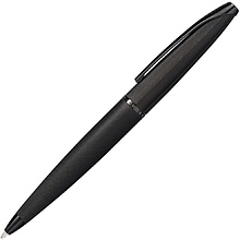 Ручка шариковая автоматическая "Cross ATX Brushed Black", 0.7 мм, черный, стерж. черный
