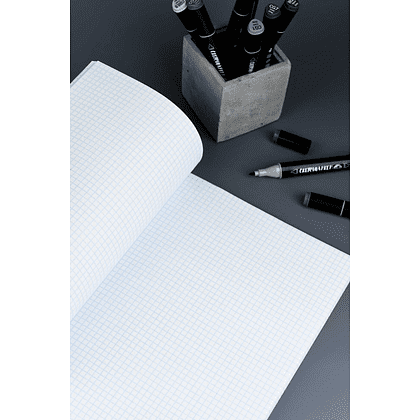 Тетрадь "Путь через горы", А4, 80 листов, серый - 9