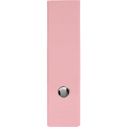 Папка-регистратор "Aquarel", А4, 80 мм, ламинированный картон, розовый - 2
