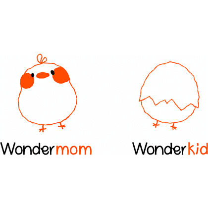 Кружка "Wonder mom", керамика, 450 мл, белый, оранжевый - 2