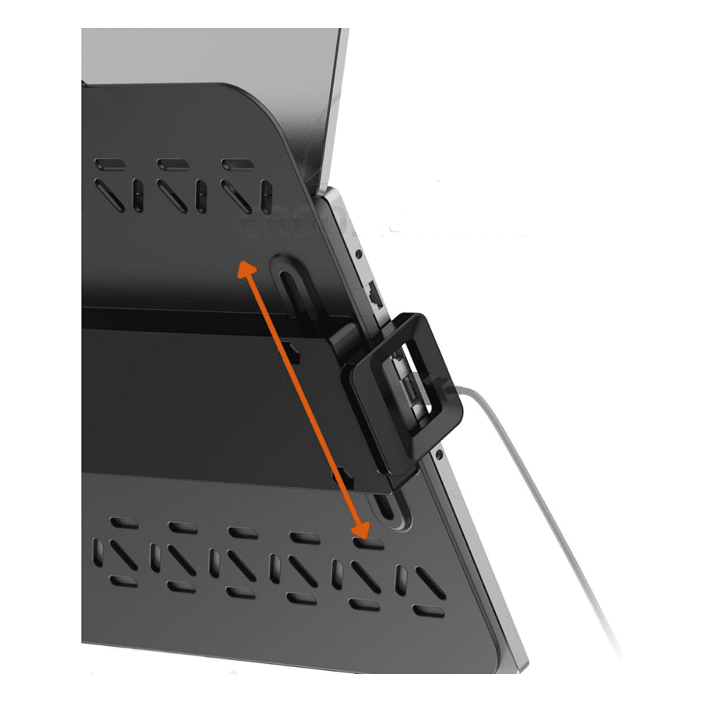 Крепление для ноутбука Lapter SILVER, серебристый - 4 Крепление для ноутбука Lapter SILVER, серебристый - 4