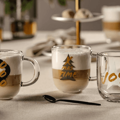 Кружка стеклянная "Silenzio X-Max Time", 400 мл, прозрачный - 3