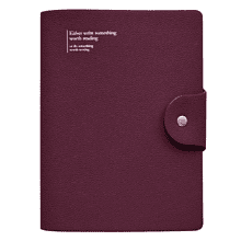 Ежедневник датированный "Prague" на 2026 год, А5, 320 страниц, бордовый