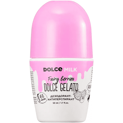 Дезодорант-антиперспирант шариковый DOLCE MILK GELATO "Ягодный бум", 50 мл