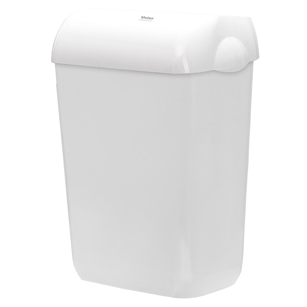 Корзина для мусора Veiro Professional "MaxBIN" с крышкой, 43 л, белый