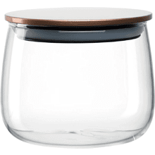 Сахарница "Te Per Te", стекло, прозрачный