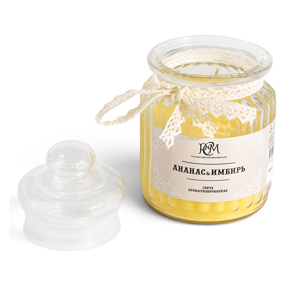Свеча декоративная "Ананас и имбирь", 180 гр. - 2