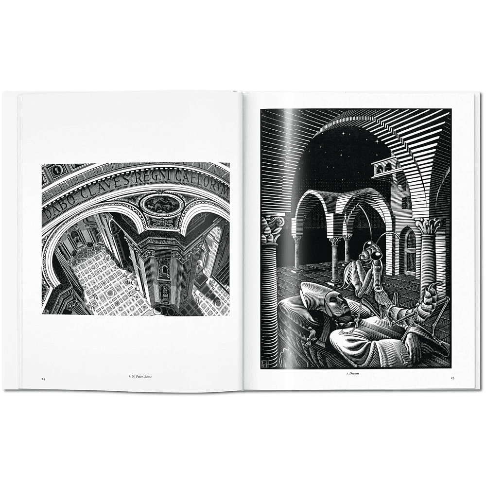 Книга на английском языке "Basic Art. M.C. Escher. The Graphic Work"  - 3