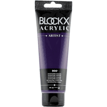 Краски акриловые "Blockx", 900 диоксазин фиолетово-лиловый, 120 мл