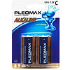 Батарейки алкалиновые "Pleomax C/LR14", 2 шт.