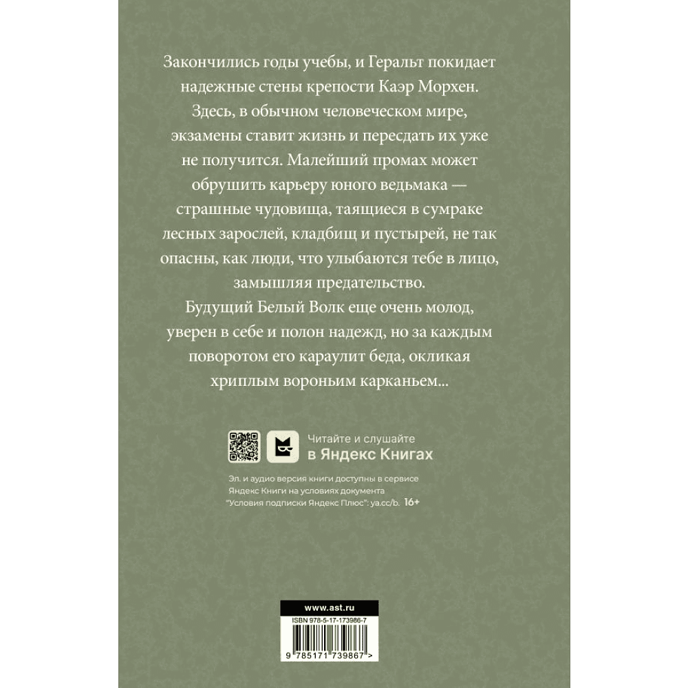 Книга "Ведьмак. Перекресток воронов", Анджей Сапковский - 2