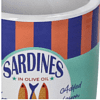 Кашпо "Sardines", фаянс, разноцветный - 2