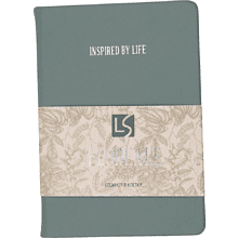 Блокнот "Floreale. Eucalyptus", А6, 136 листов, клетка, зеленый