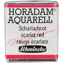 Краски акварельные "Schmincke Horadam", 363 красный скарлет, полукювета